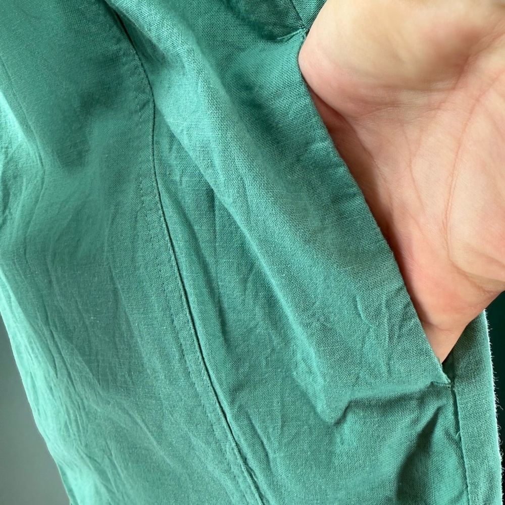 EUC Universal Thread Green Oversized Shirt Dress - Picture 10 of 10